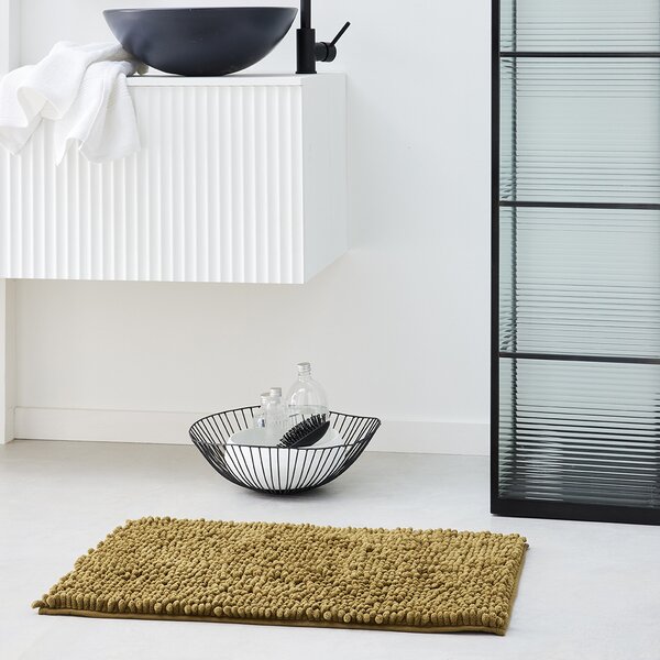 Πατάκια μπάνιου Today Tapis Bubble 75/45 Polyester TODAY Essential Bronze