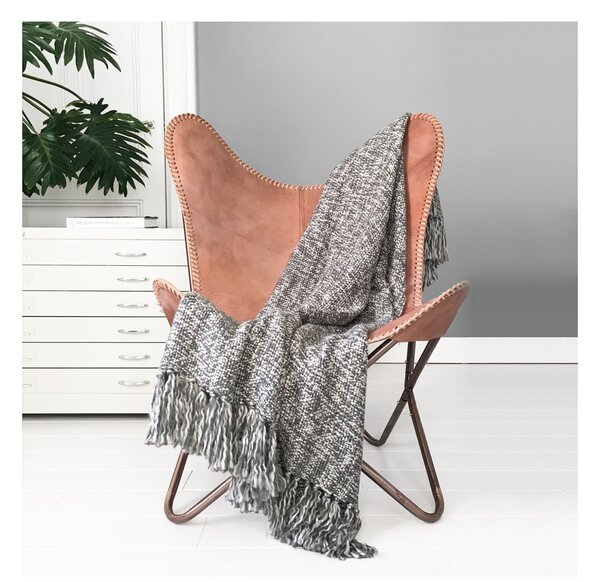 Ριχτάρια Malagoon Marble grey throw