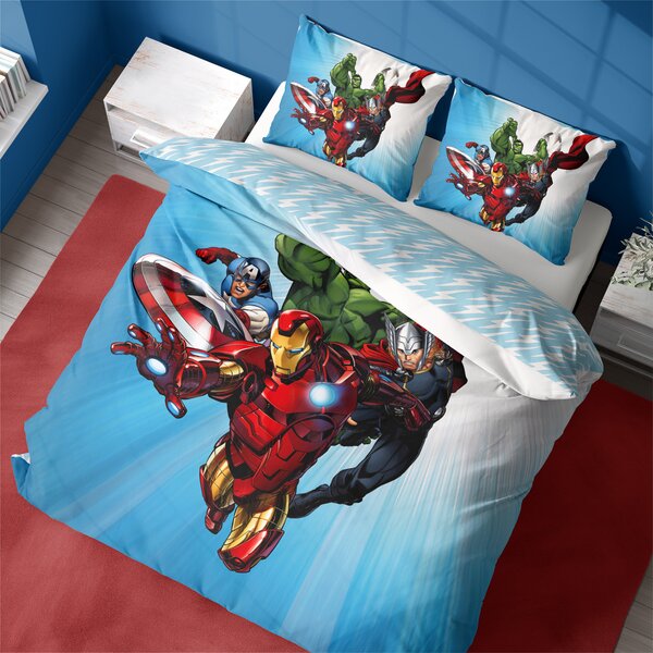 Σετ κλινοσκεπασμάτων Disney deco AVENGERS