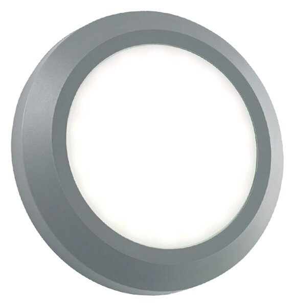 Απλίκα LED Εξωτερικού Χώρου Aca SLIM01N Grey