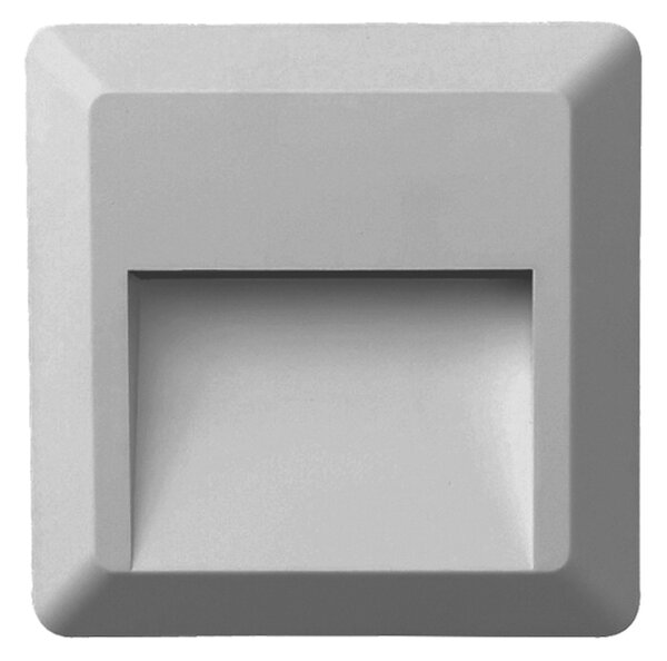 Απλίκα LED Εξωτερικού Χώρου Aca SLIM52N Grey