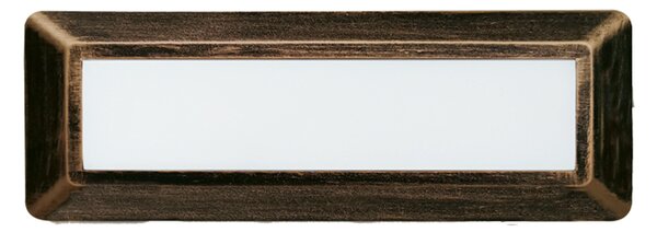 Απλίκα LED Εξωτερικού Χώρου Aca SLIM31NR Rust