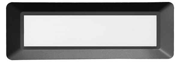 Απλίκα LED Εξωτερικού Χώρου Aca SLIM31NDG D.Grey