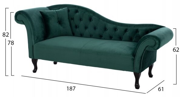 ΑΝΑΚΛΙΝΔΡΟ T.CHESTERFIELD NIOVI HM3007.03 ΚΥΠΑΡΙΣΣΙ ΒΕΛΟΥΔΟ ΑΡ. ΜΠΡΑΤΣΟ 190x61x84Yεκ