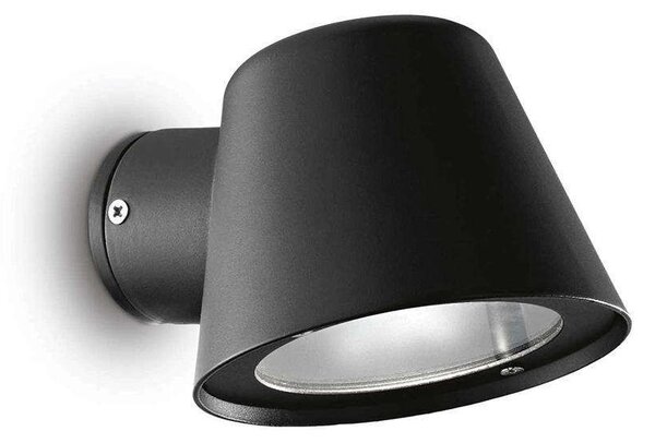 Φωτιστικό Τοίχου - Απλίκα Gas 020228 11,5x15x9,5cm 1xGU10 28W Black Ideal Lux