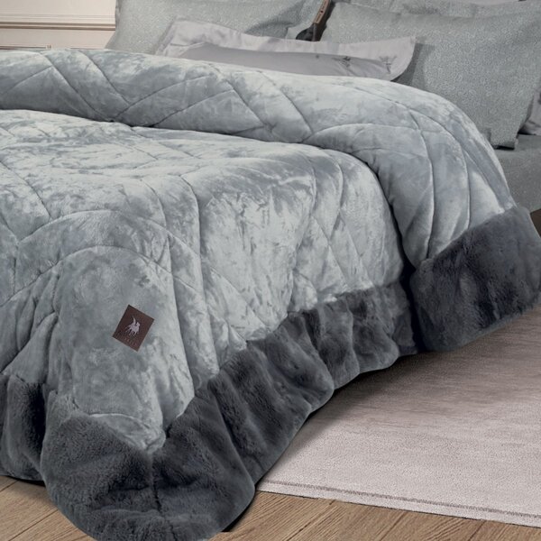 Κουβερτοπάπλωμα King Size (240x250) Greenwich Polo Club Premium 4460 Grey