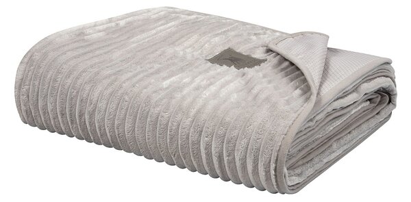 Ριχτάρι Καναπέ Διθέσιου Fleece (180x250) Greenwich Polo Club Essential 3996 Grey
