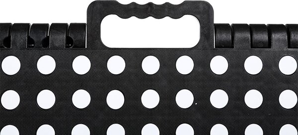 Πτυσσόμενο Σκαλοσκαμπό (33x26.7x27) F-V Footboard Black 133599