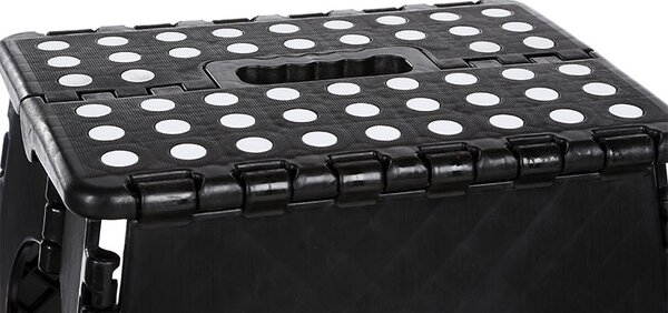 Πτυσσόμενο Σκαλοσκαμπό (33x26.7x27) F-V Footboard Black 133599