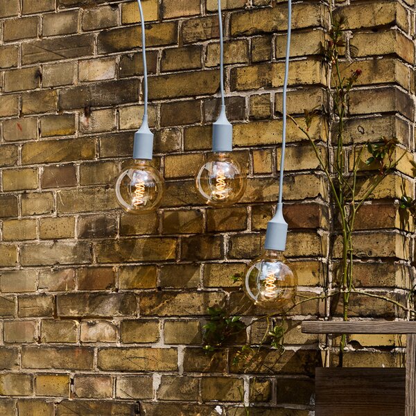 OSRAM Αλυσίδα φωτισμού ENDURA DECOR, μπλε, 7 m, 3 λαμπτήρες, IP44, Μπλε, Πλαστικό