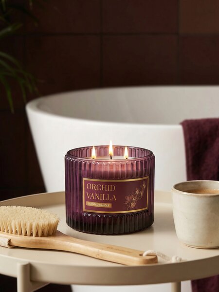 Sinsay - Αρωματικό κερί Orchid Vanilla - μοβ