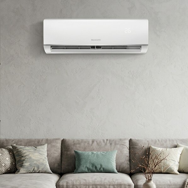 Κλιματιστικό Inverter Skyworth Zhen SMVH18B/I-GR με Wi-Fi, λειτουργία αυτοκαθάρισμού, Hotel Menu, απόδοση 18000 Btu και Ενεργειακή Κλάση A++/A+++ - Wh