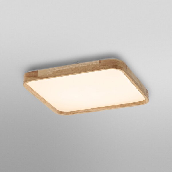 OSRAM Φωτιστικό οροφής LED ORBIS ALICIA, 29 x εκ., ξύλινο, clickdim, ρυθμιζόμενος, Ξύλου, Σαλόνι / τραπεζαρία, Μέταλλο, σύγχρονο
