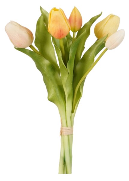 Τεχνητό Μπουκέτο Λουλουδιών 30εκ. Emerald Tulip Yellow 436272