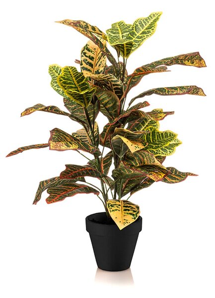 Τεχνητό Φυτό Σε Γλάστρα 65εκ. Emerald Croton 435265
