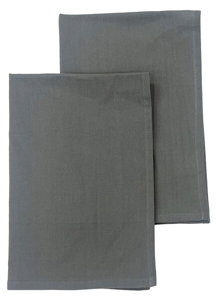 Ποτηρόπανα (Σετ 2τμχ) Melinen Zoe Olive/Grey