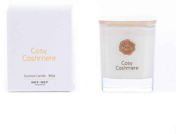 Αρωματικο Κερι Cosy Cashmere 180Gr Nef-Nef Homeware