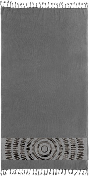 Πετσέτα Θαλάσσης - Παρεό Pestemal 21 Anthracite 90x170 - Guy Laroche