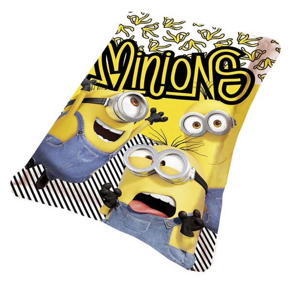 Κουβέρτα Βρεφική Fleece Minions 12 Multi Viopros