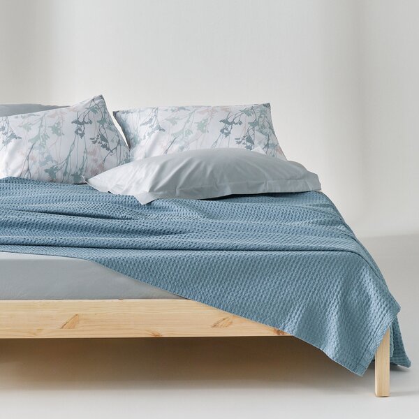 Κουβέρτα Πικέ Μονή (160x240) Kentia Loft Cecilia 19 Blue
