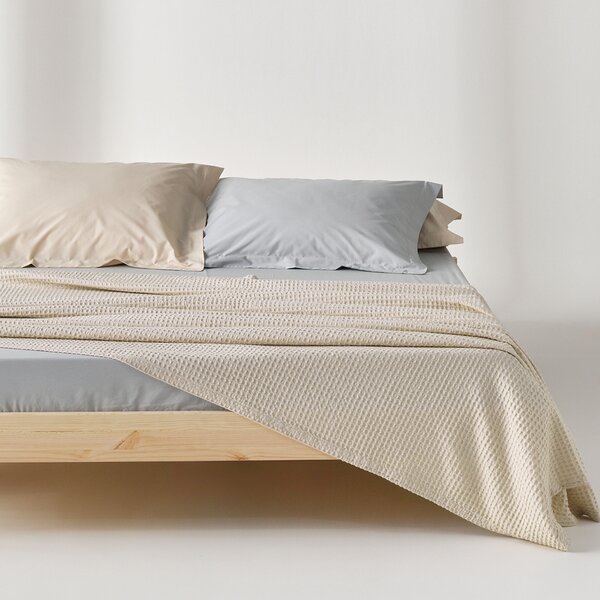 Κουβέρτα Πικέ Μονή (160x240) Kentia Loft Cecilia 26 Beige