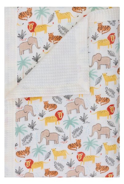 Κουβέρτα Πικέ Αγκαλιάς (65x100) 2 Όψεων Kentia Loft YN 25 Animals