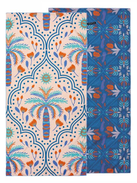 Πετσέτα Θαλάσσης Microfiber 2 Όψεων (80x160) Kentia Stylish Resort 268