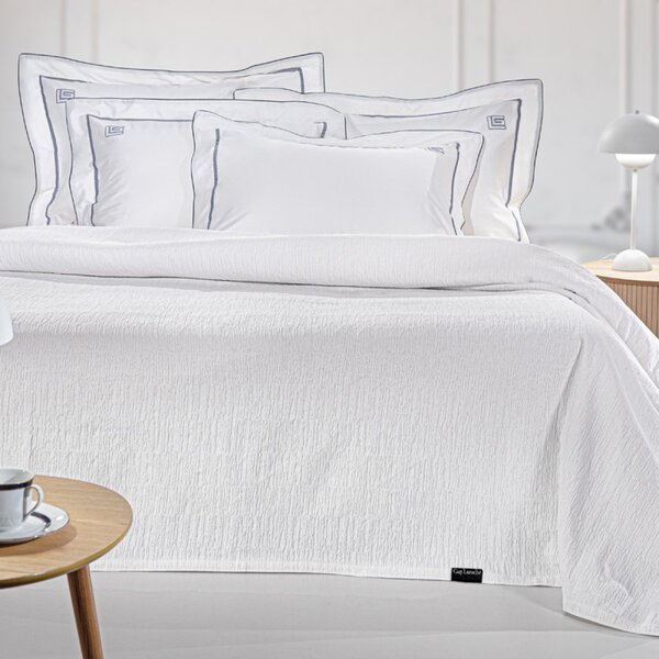 Κουβερτόριο King Size (260x250) Guy Laroche Diana White