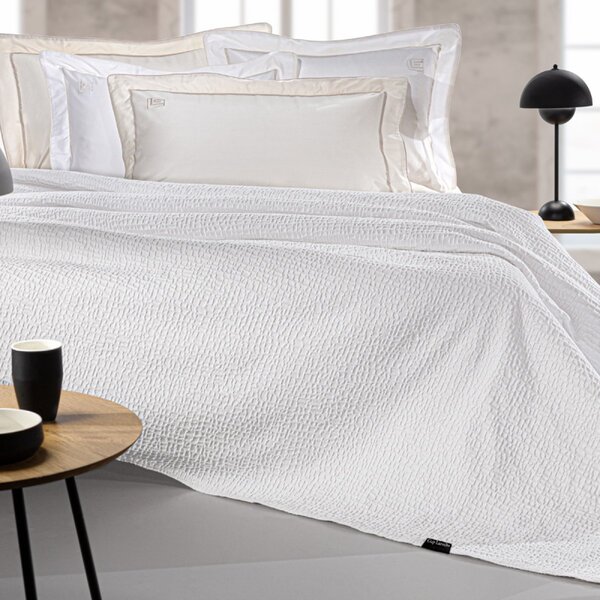 Κουβερτόριο King Size (260x250) Guy Laroche Luna White