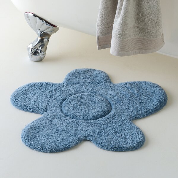 Πατάκι Μπάνιου (Φ60) Kentia Loft Daria 01 Blue