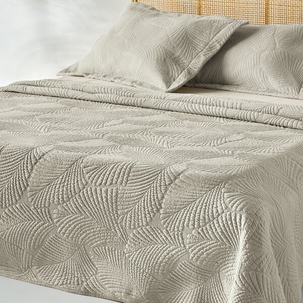 Κουβερλί Υπέρδιπλο (Σετ 230x250) Kentia Serenity Infinity 15 Beige
