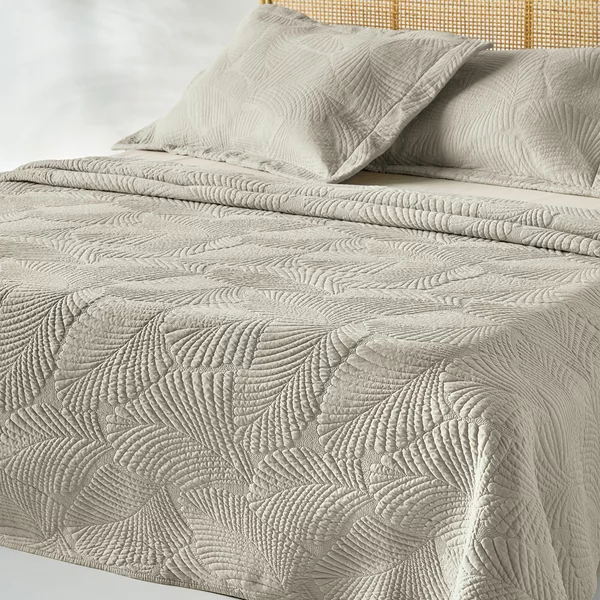 Κουβερλί Υπέρδιπλο (Σετ 230x250) Kentia Serenity Infinity 15 Beige
