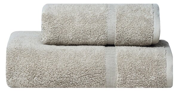 Πετσέτα Προσώπου (50x90) Kentia Stylish Blaise 500gsm Γκρι,Μπεζ