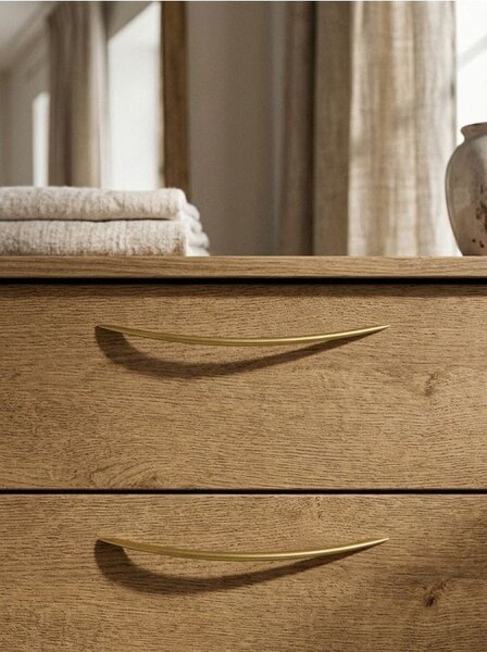 Sinsay - Στρογγυλεμένες λαβές επίπλων 2 pack - χρυσο