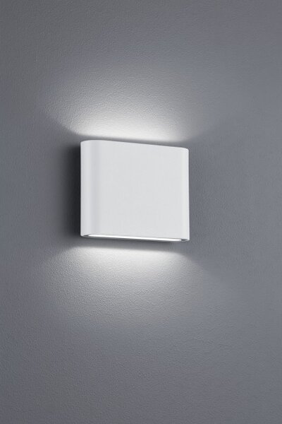 Απλίκα Φωτιστικό Τοίχου 2xLED 2,5W ΙΡ54 Up Down 11cm Thames II Trio Lighting 227560231 Λευκό