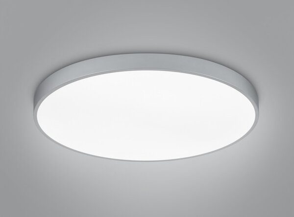 Πλαφονιέρα Φωτιστικό Οροφής 2xLED 51W Τιτάνιο Dimmable 3CCT Waco 627417587 Trio Lighting 627417587 Ασημί