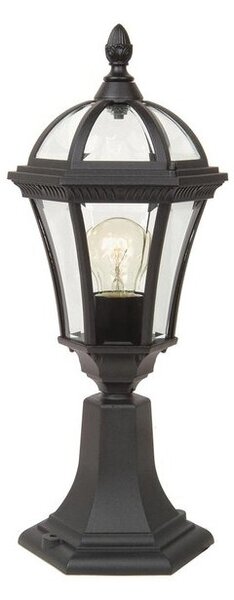 Επιδαπέδιο Φωτιστικό E27 60W IP44 Μαύρο Ledbury GZH-LB3 Elstead Lighting GZH-LB3 Μαύρο