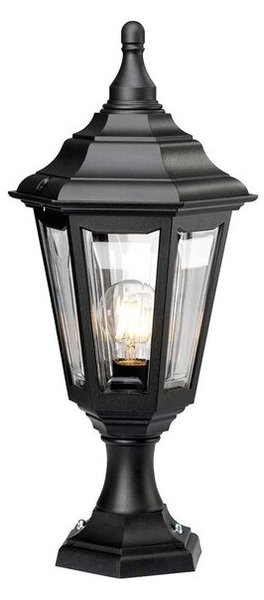 Επιδαπέδιο Φωτιστικό E27 60W IP44 Μαύρο Kinsale KINSALE-PED-POR Elstead Lighting KINSALE-PED-POR Μαύρο