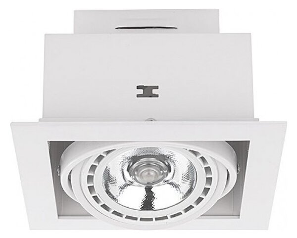 Downlight Σποτ χωνευτό μονόφωτο ES111 γκρι μαύρο λευκό Nowodvorski 9575 Λευκό