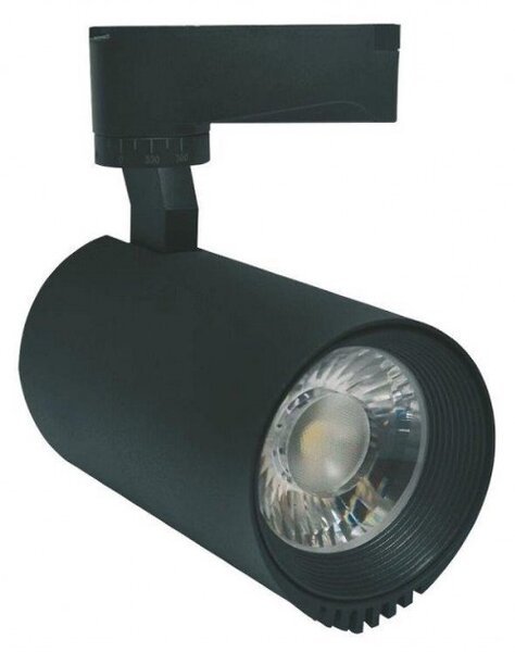 Σποτ Ράγας 2-line 20W Cob Round Space Lights 2.123.003 Μαύρο