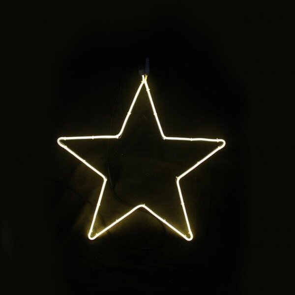 Χριστουγεννιάτικο Αστέρι με 200 NEON LED IP44 STAR ACA X082001415 Κίτρινο