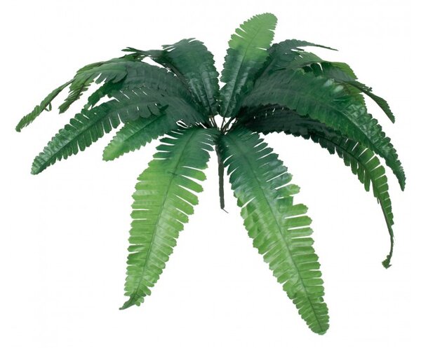 BOSTON FERN BIG 78292 Τεχνητό Φυτό Φτέρη Βοστώνης Μεγάλη - Μπουκέτο Διακοσμητικών Φυτών - Κλαδιών με Φύλλωμα Πράσινο Υ52cm Globo 78292 Πράσινο