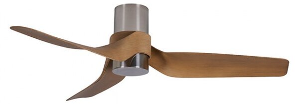 Ανεμιστήρας Οροφής 45W Nautica Br. Chrome Teak Καφέ 80213355 Lucci Air 80213355 Καφέ