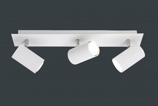 Σποτ Φωτιστικό Οροφής 3xGU10 Τριπλό Κινητό Marley Trio Lighting 802400301 Λευκό