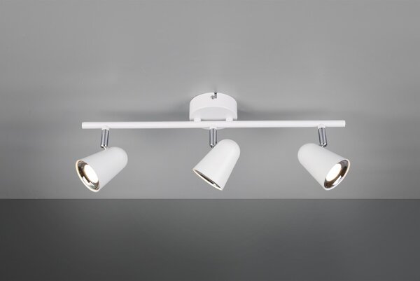 Σποτ Φωτιστικό Οροφής 3xLED 3,5W Κινητό Toulouse Trio Lighting R82123131 Λευκό