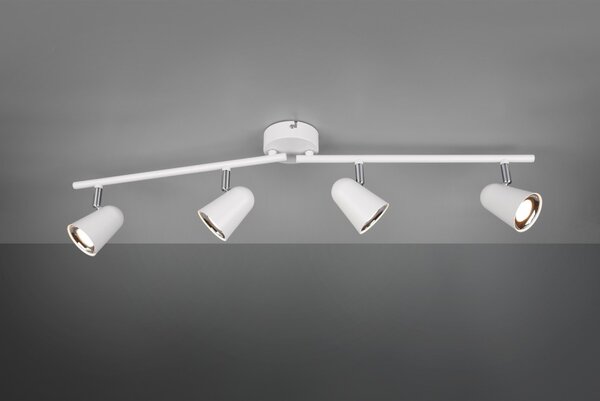 Σποτ Φωτιστικό Οροφής 4xLED 3,5W Κινητό Toulouse Trio Lighting R82124131 Λευκό