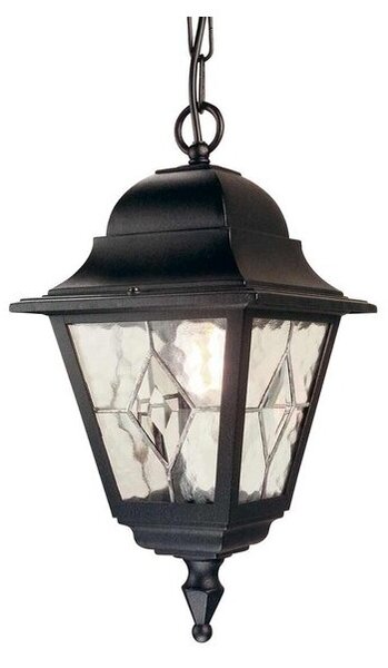 Κρεμαστό Φωτιστικό Οροφής E27 60W IP44 Norfolk NR9-BLK Elstead Lighting NR9-BLK Μαύρο