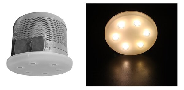 Χωνευτό Σποτ Φωτιστικό Οροφής 6x3W LED 90° Lumen 21-716390000 Λευκό