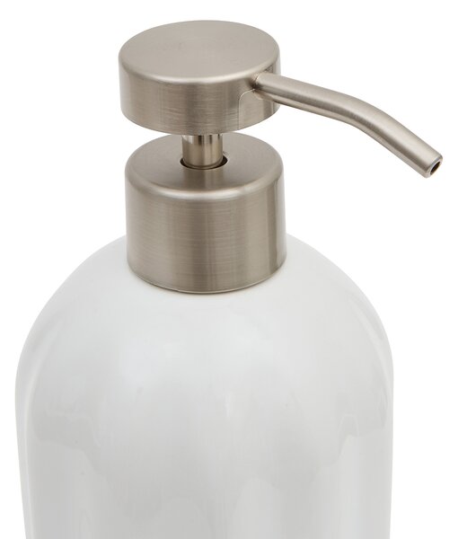 Dispenser Μπάνιου 450ml (Φ8.3x18) F-V Suny White 220214I