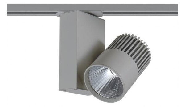 Σποτ Ράγας LED 15W Μονοφασικό Γκρι 4000Κ 1150Lm H20cm BIENAL1540G2 ACA BIENAL1540G2 Γκρι